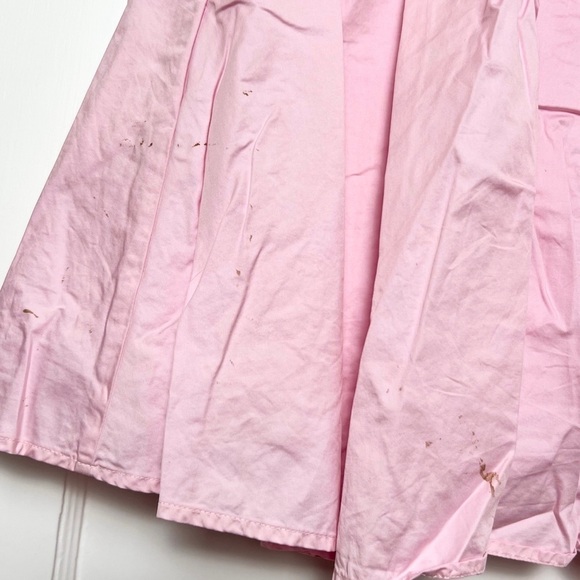 SELF PORTRAIT Embroidered Cutout Short Sleeve Collared Flare Skirt Shirtdress 2 - Picture 12 of 16